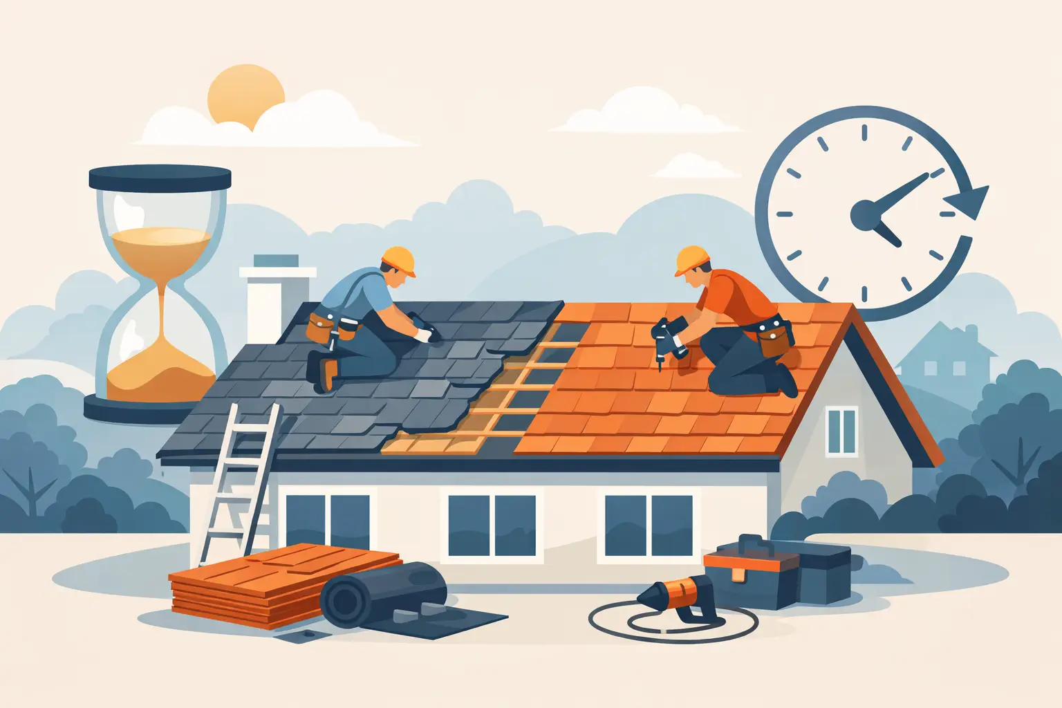 How Long Does Roof Replacement Take?