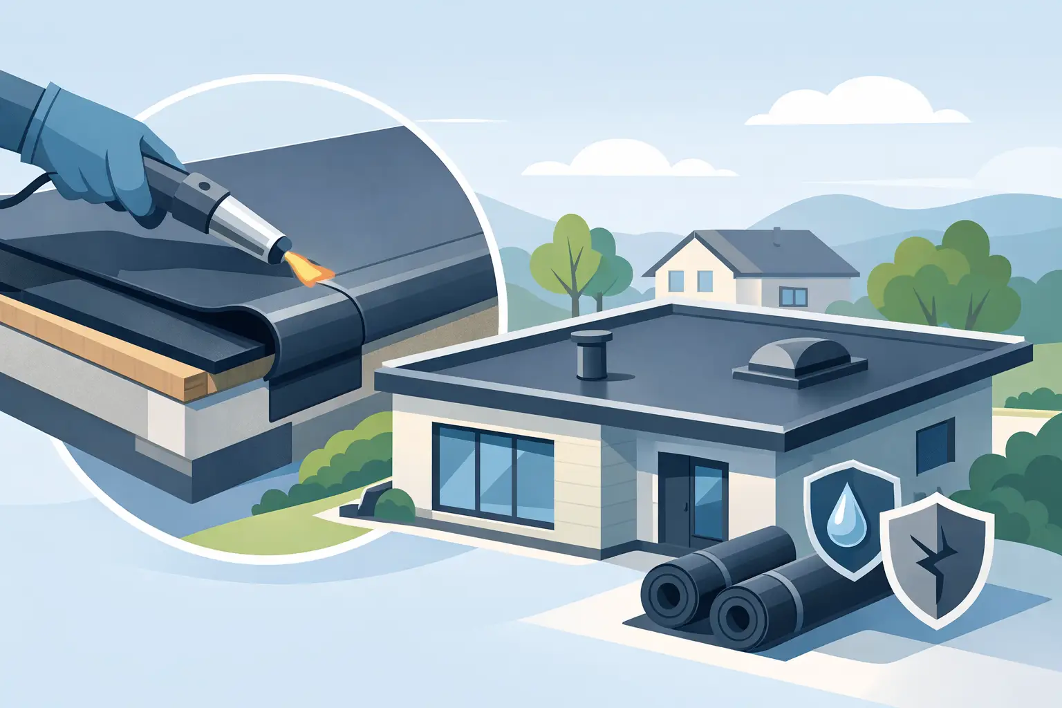 Rubber Roofing Systems for Homes Explained